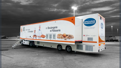 Camion de restauration itinérant répondant aux besoins des professionnels